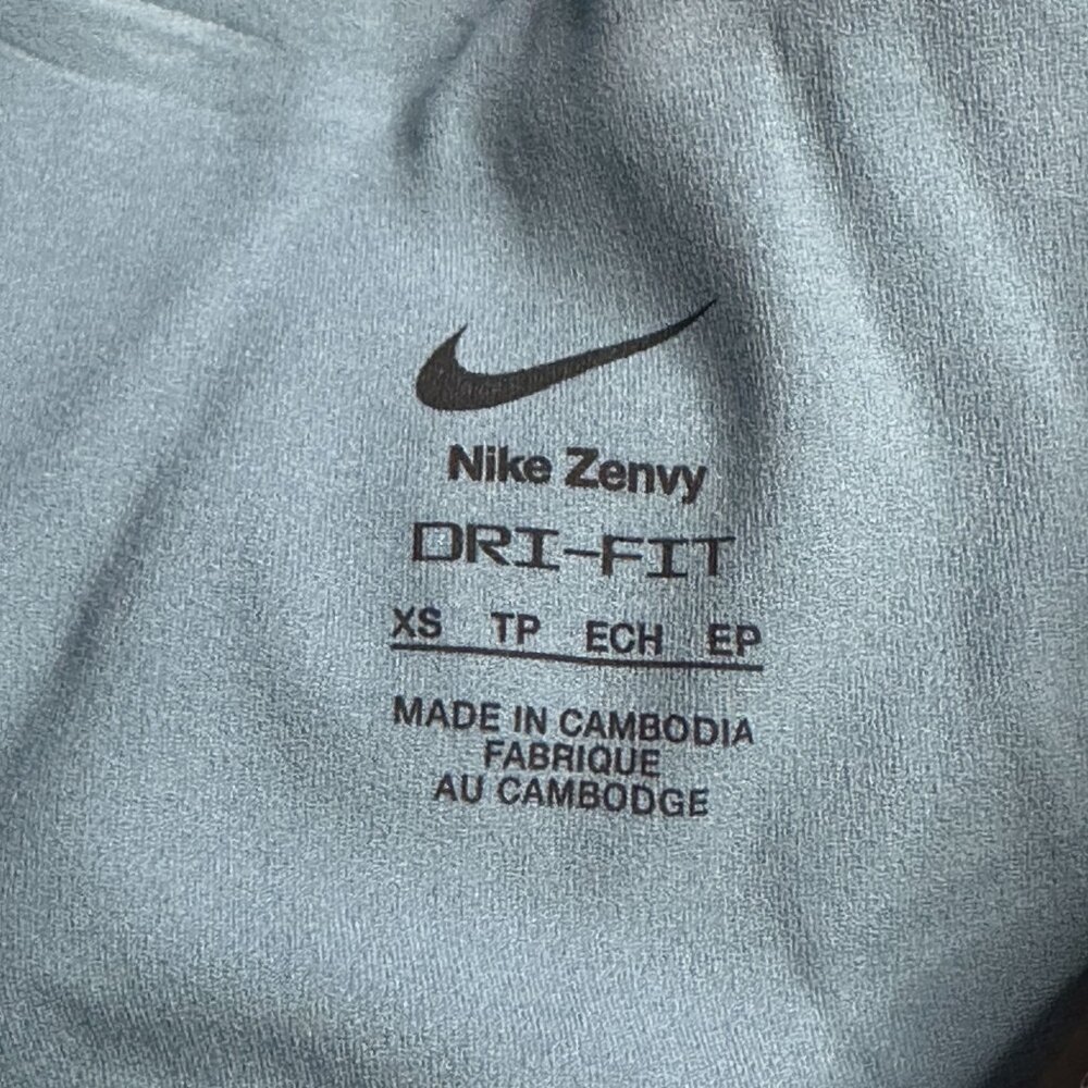 NWT Nike Zenvy Women's Training High-Rise 8" Shorts Size XS (Teal) DQ6003-006 - Picture 9 of 16